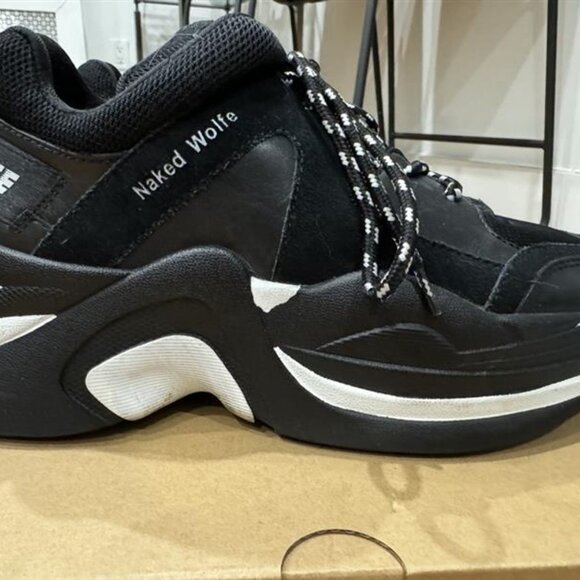 NAKED WOLFE PLATFORM DOUBLE TRACK SNEAKERS - Picture 4 of 6